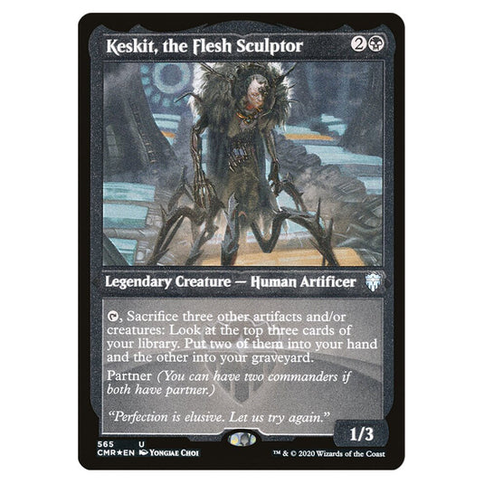 Keskit, the Flesh Sculptor 565 card from the Magic The Gathering set Commander Legends