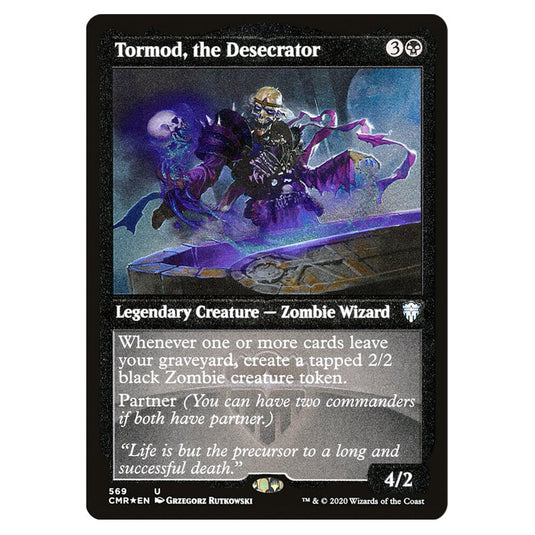 Tormod, the Desecrator 569 card from the Magic The Gathering set Commander Legends