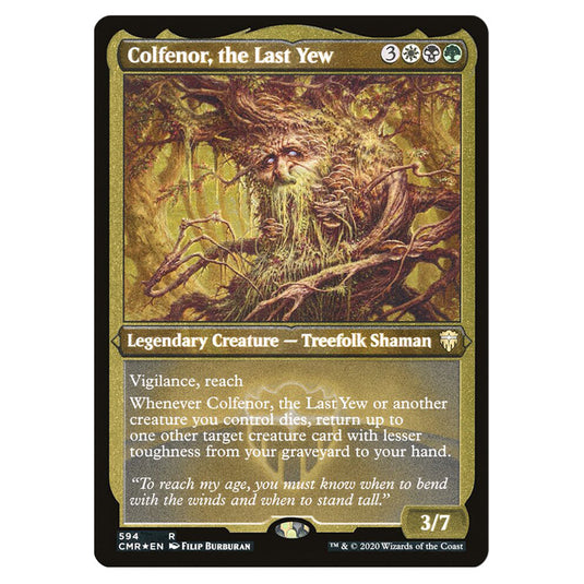Colfenor, the Last Yew 594 card from the Magic The Gathering set Commander Legends
