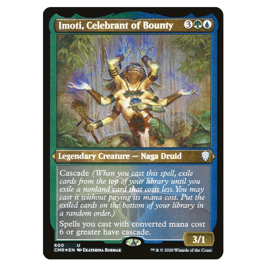 Imoti, Celebrant of Bounty 600 card from the Magic The Gathering set Commander Legends