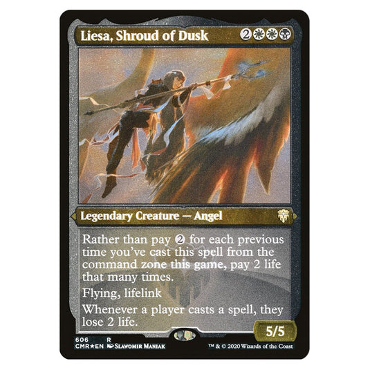 Liesa, Shroud of Dusk 606 card from the Magic The Gathering set Commander Legends