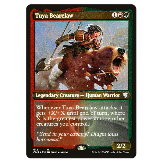 Tuya Bearclaw 612 card from the Magic The Gathering set Commander Legends