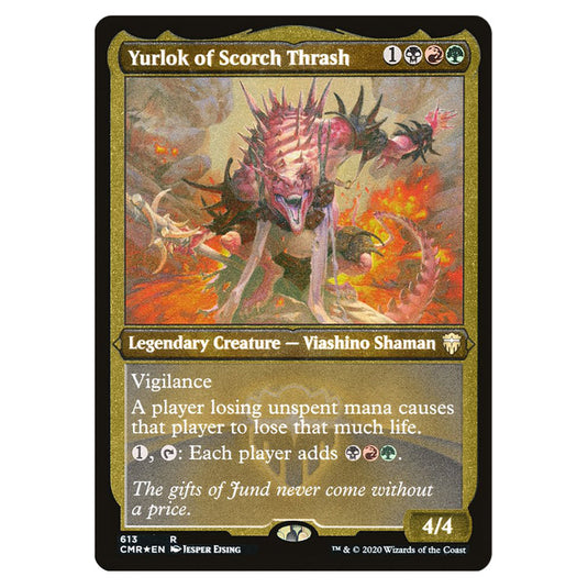 Yurlok of Scorch Thrash 613 card from the Magic The Gathering set Commander Legends