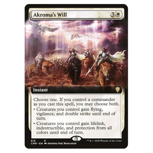 Akroma's Will 615 card from the Magic The Gathering set Commander Legends