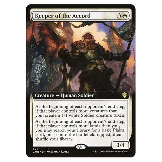 Keeper of the Accord 621 card from the Magic The Gathering set Commander Legends