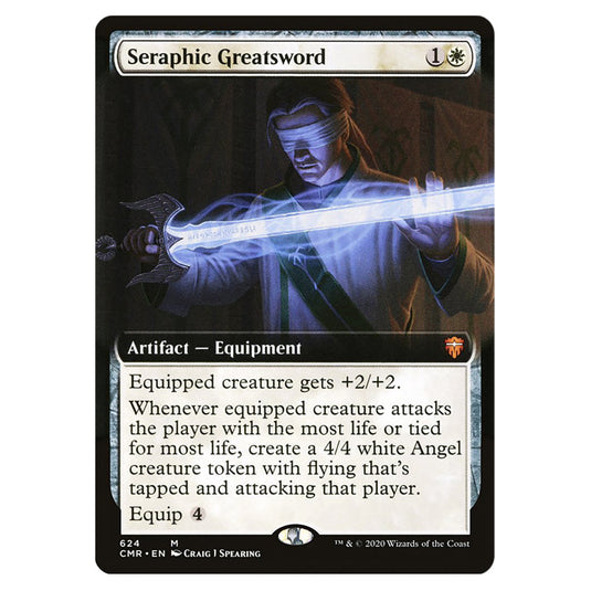 Seraphic Greatsword 624 card from the Magic The Gathering set Commander Legends