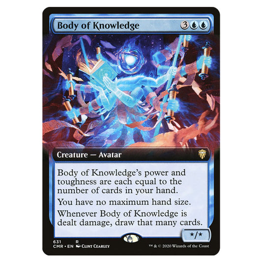 Body of Knowledge 631 card from the Magic The Gathering set Commander Legends