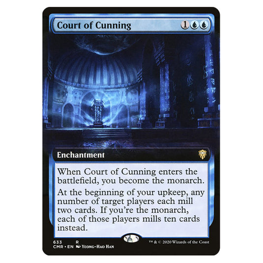 Court of Cunning 633 card from the Magic The Gathering set Commander Legends