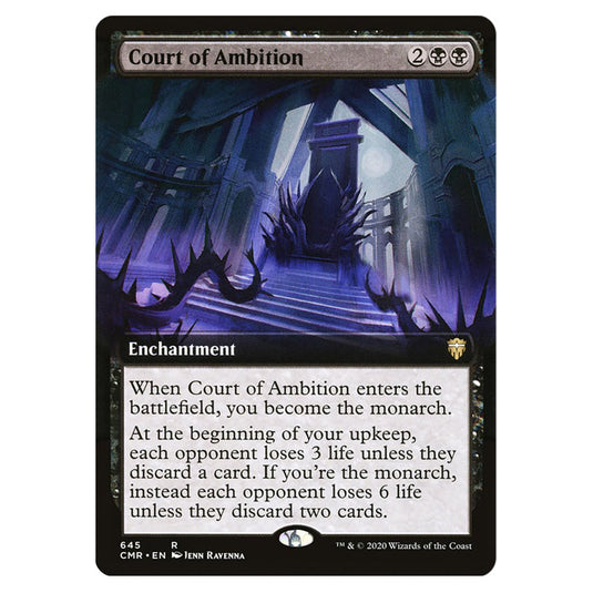 Court of Ambition 645 card from the Magic The Gathering set Commander Legends