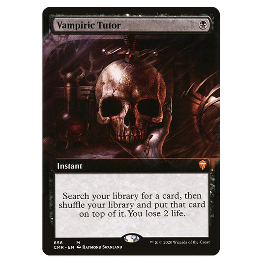Vampiric Tutor 656 card from the Magic The Gathering set Commander Legends