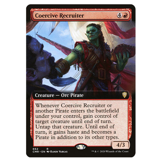 Coercive Recruiter 662 card from the Magic The Gathering set Commander Legends