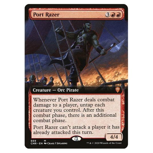 Port Razer 669 card from the Magic The Gathering set Commander Legends