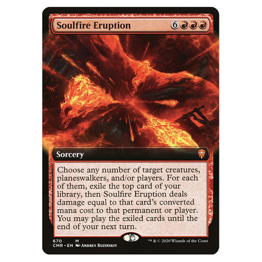 Soulfire Eruption 670 card from the Magic The Gathering set Commander Legends