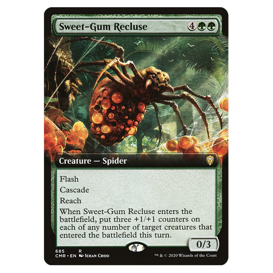 Sweet-Gum Recluse 685 card from the Magic The Gathering set Commander Legends