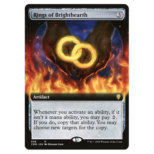 Rings of Brighthearth 698 card from the Magic The Gathering set Commander Legends
