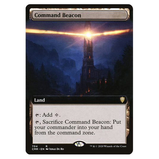 Command Beacon 704 card from the Magic The Gathering set Commander Legends
