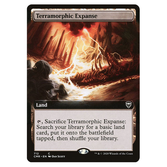 Terramorphic Expanse 712 card from the Magic The Gathering set Commander Legends