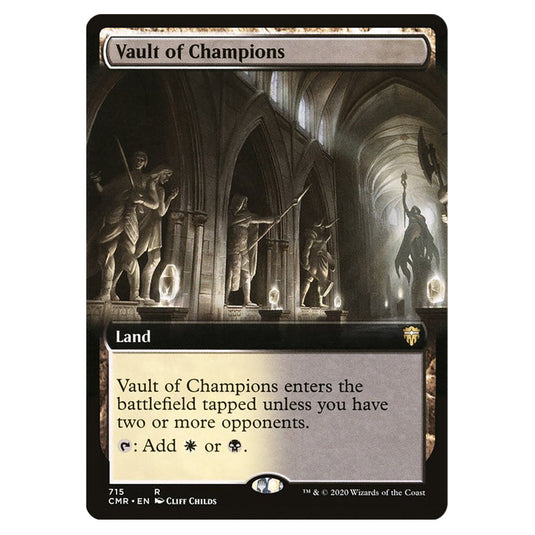 Vault of Champions 715 card from the Magic The Gathering set Commander Legends