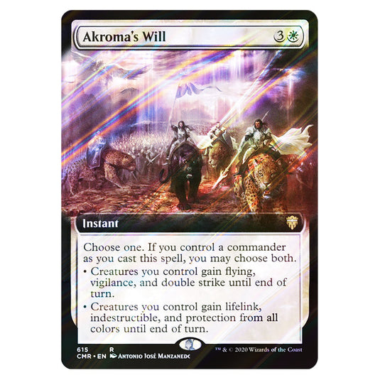 Akroma's Will 615 card from the Magic The Gathering set Commander Legends