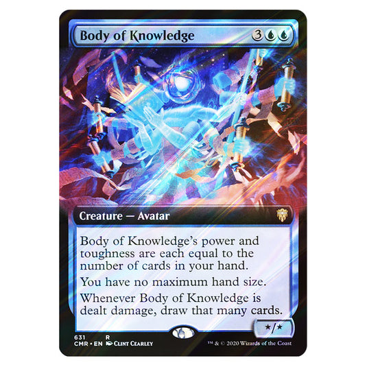 Body of Knowledge 631 card from the Magic The Gathering set Commander Legends