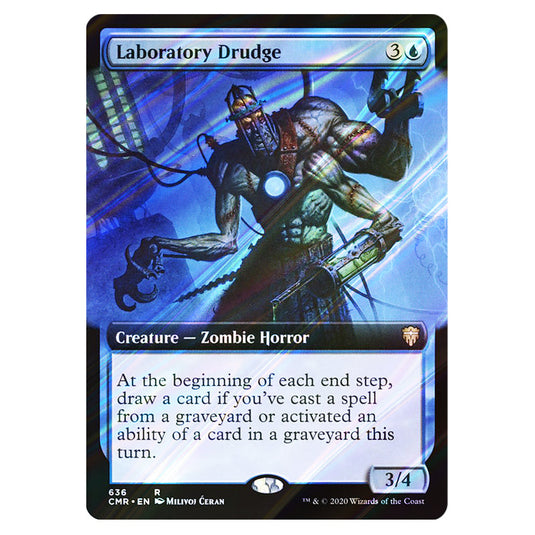 Laboratory Drudge 636 card from the Magic The Gathering set Commander Legends