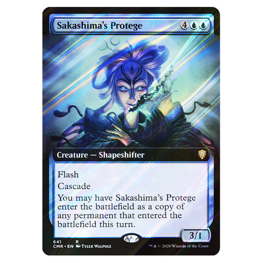 Sakashima's Protege 641 card from the Magic The Gathering set Commander Legends