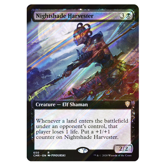 Nightshade Harvester 650 card from the Magic The Gathering set Commander Legends