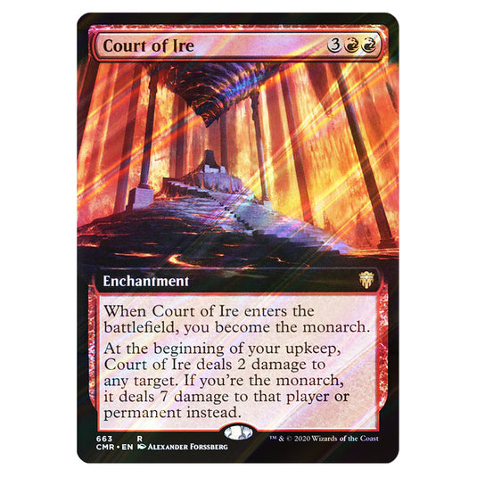 Court of Ire 663 card from the Magic The Gathering set Commander Legends