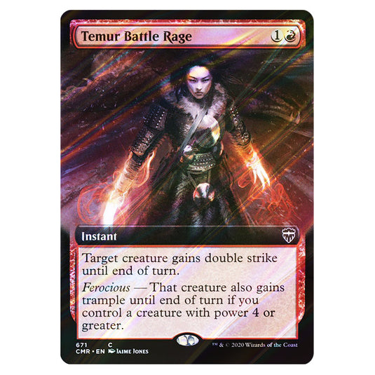 Temur Battle Rage 671 card from the Magic The Gathering set Commander Legends
