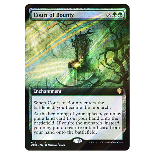 Court of Bounty 676 card from the Magic The Gathering set Commander Legends