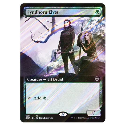 Fyndhorn Elves 678 card from the Magic The Gathering set Commander Legends