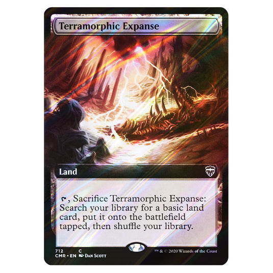 Terramorphic Expanse 712 card from the Magic The Gathering set Commander Legends