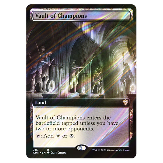 Vault of Champions 715 card from the Magic The Gathering set Commander Legends