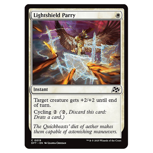 Lightshield Parry 0019 card from the Magic The Gathering set Aetherdrift