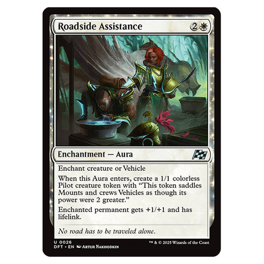 Roadside Assistance 0026 card from the Magic The Gathering set Aetherdrift