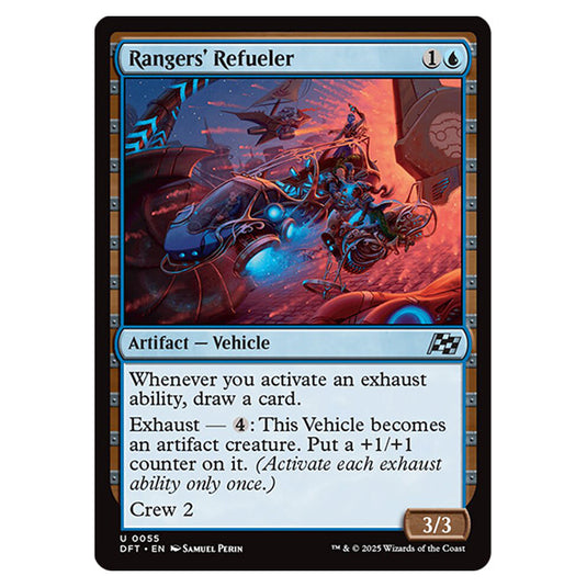 Rangers' Refueler 0055 card from the Magic The Gathering set Aetherdrift