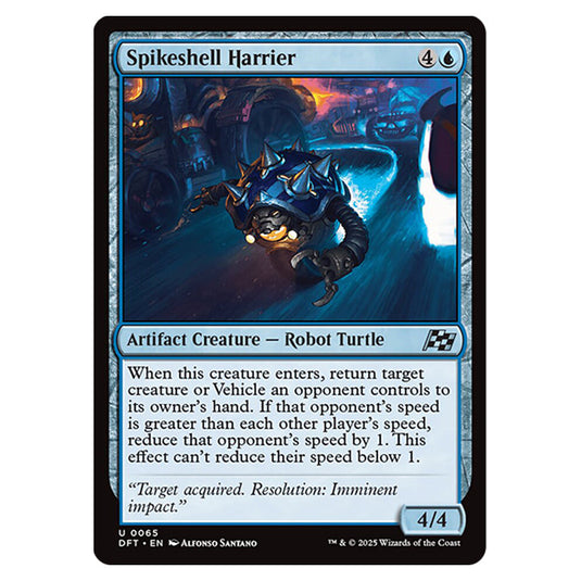 Spikeshell Harrier 0065 card from the Magic The Gathering set Aetherdrift