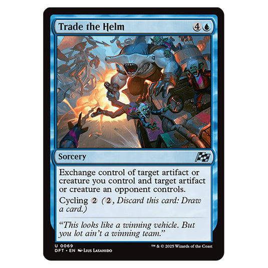 Trade the Helm 0069 card from the Magic The Gathering set Aetherdrift