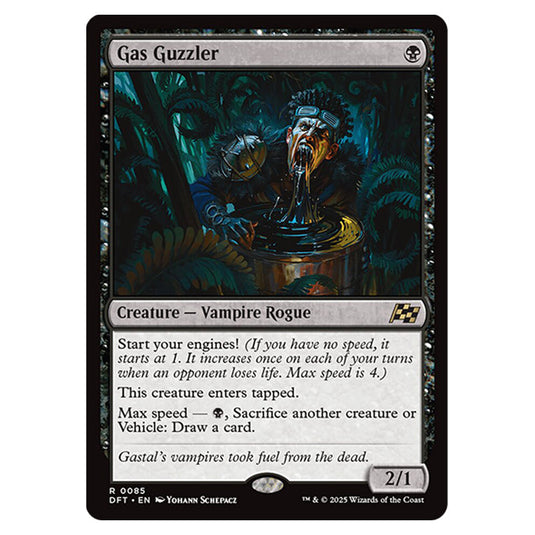 Gas Guzzler 0085 card from the Magic The Gathering set Aetherdrift