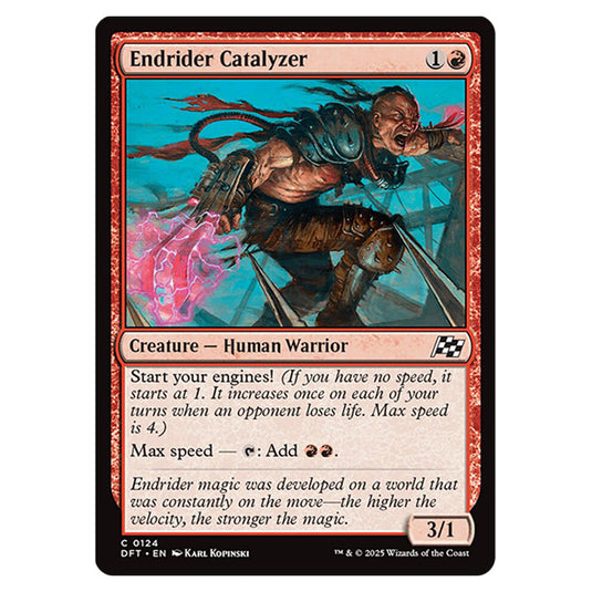 Endrider Catalyzer 0124 card from the Magic The Gathering set Aetherdrift