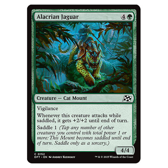 Alacrian Jaguar 0152 card from the Magic The Gathering set Aetherdrift