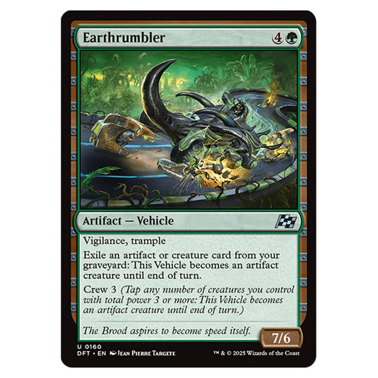 Earthrumbler 0160 card from the Magic The Gathering set Aetherdrift