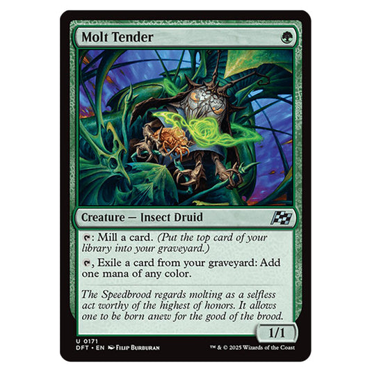 Molt Tender 0171 card from the Magic The Gathering set Aetherdrift