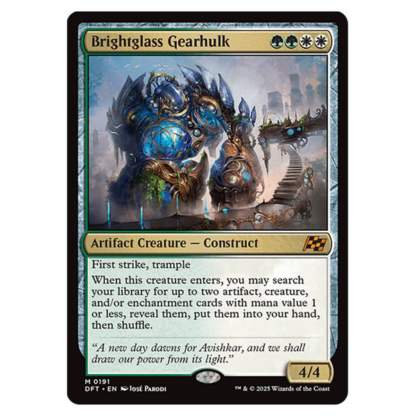 mtg gearhulk cards Magic The Gathering - Aetherdrift - Brightglass Gearhulk