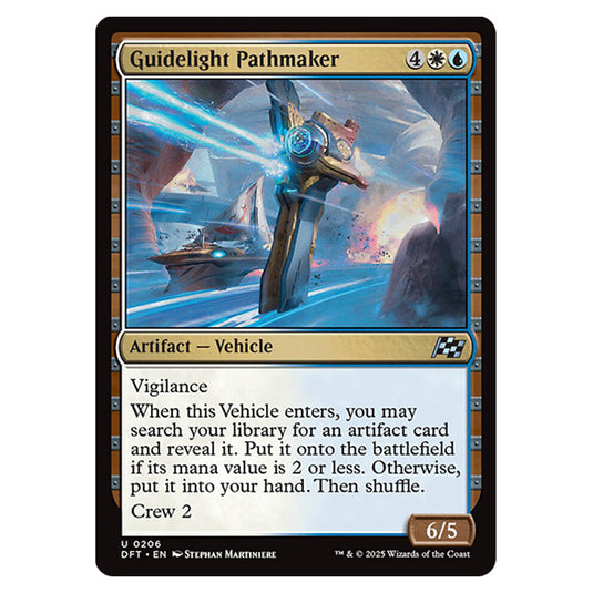 Guidelight Pathmaker 0206 card from the Magic The Gathering set Aetherdrift
