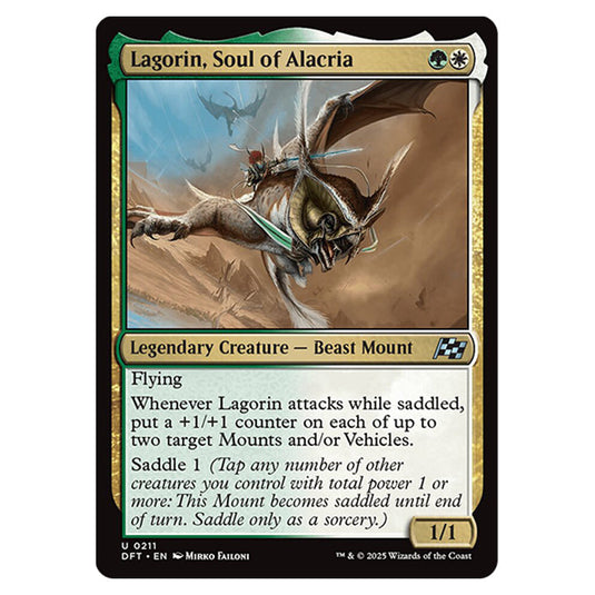Lagorin, Soul of Alacria 0211 card from the Magic The Gathering set Aetherdrift