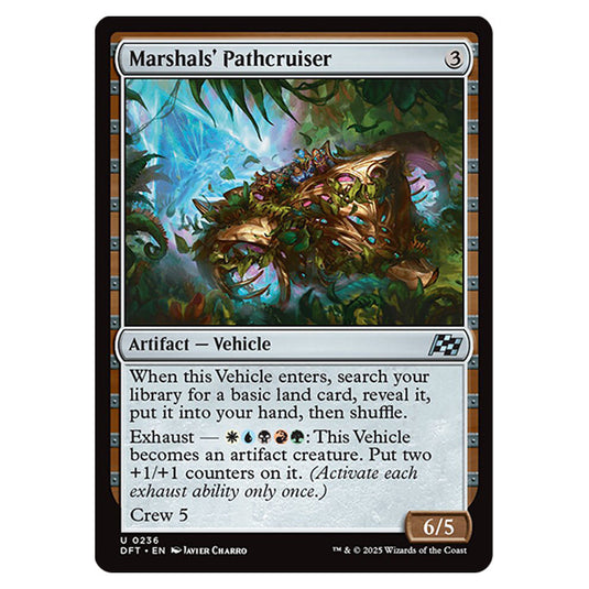 Marshals' Pathcruiser 0236 card from the Magic The Gathering set Aetherdrift