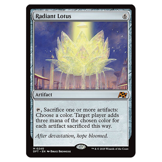 Radiant Lotus 0240 card from the Magic The Gathering set Aetherdrift