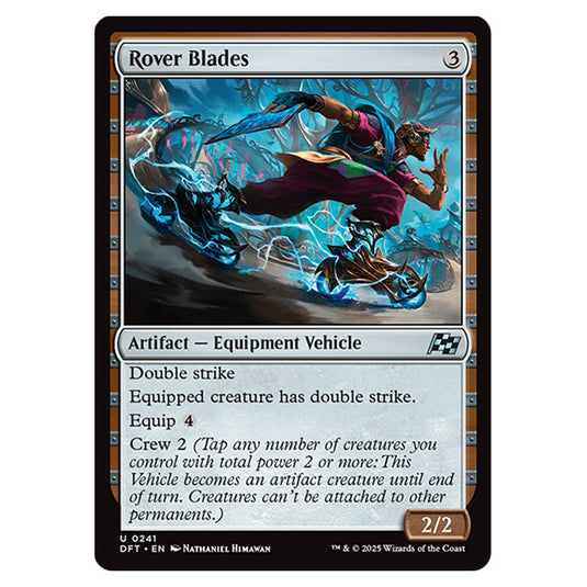 Rover Blades 0241 card from the Magic The Gathering set Aetherdrift