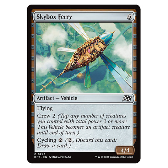 Skybox Ferry 0243 card from the Magic The Gathering set Aetherdrift
